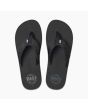 Sandalias Reef Smoothy Negras para hombre superior