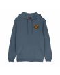 Sudadera con capucha Santa Cruz Kendall End Of The Dot gris tormenta para hombre frontal