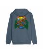Sudadera con capucha Santa Cruz Kendall End Of The Dot gris tormenta para hombre