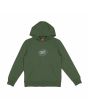 Sudadera con capucha Santa Cruz Youth Winkowski Dog verde para niño/a 6-14 años frontal