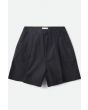 Pantalón corto de cintura alta Brixton Victory Trouser Short negro para mujer