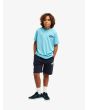 Niño con bermudas tipo chándal Quiksilver Easy Day Jogger azul marino oscuro corte regular
