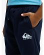 Niño con bermudas tipo chándal Quiksilver Easy Day Jogger azul marino oscuro cintura elástica