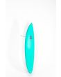 Shortboard Channel Islands Al Merrick Twin Pin 5'11" 32.9L en color turquesa frontal lateral 