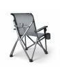 Silla plegable para camping Yeti Trailhead Camp Chair color gris carbón posterior