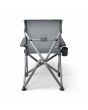 Silla plegable para camping Yeti Trailhead Camp Chair color gris carbón respaldo ergonómico