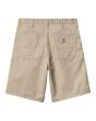 Pantalón corto Carhartt WIP Simple Short Beige para hombre posterior