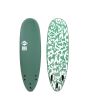 Tabla de Surf Softboard Softech Bomber 5'10'' 44L Verde-Blanco FCS II