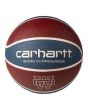 Pelota de Baloncesto Carhartt WIP Spalding Basketball Mulberry-Dusky Blue-Naturel logos 