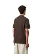 Hombre con camiseta de manga corta Carhartt WIP Script Vitola-Citadel posterior