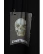 Sudadera con capucha Christenson Cigar Box Skull negra logo
