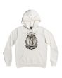 Sudadera con Capucha RVCA George Thompson Skull Bonnet blanca para hombre
