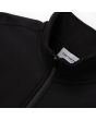 Sudadera con cremallera parcial Carhartt WIP American Script Negra para hombre cuello