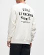 Hombre con sudadera Deus Biarritz Address Dirty White