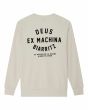 Sudadera Deus Ex Machina Biarritz Address color blanco sucio para hombre posterior