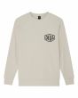 Sudadera Deus Ex Machina Biarritz Address color blanco sucio para hombre