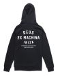 Sudadera con capucha Deus Ex Machina Ibiza Address negra para hombre posterior
