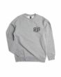 Sudadera Deus Ex Machina Venice Address Crew Grey Marle para hombre