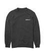Sudadera de cuello redondo Mission Basic logo en color gris para hombre 