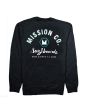 Sudadera Mission Surfboards Rías Baixas ST. 2002 negra para hombre
