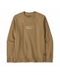 Sudadera Patagonia '95 Oval Logo Uprisal Bobcat Brown para hombre