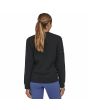 Mujer con Sudadera reciclada Patagonia Fitz Roy Icon Uprisal Negra Unisex posterior