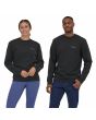 Mujer y Hombre con Sudadera reciclada Patagonia Fitz Roy Icon Uprisal Negra Unisex 