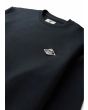 Sudadera Vissla Solid Sets Eco Negra para hombre cuello redondo