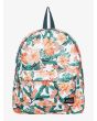 Mochila pequeña Roxy Sugar Baby Printed 16L blanca floral Frontal
