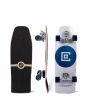 Surfskate Completo Smoothstar THD Connor O'Leary Pro Small 31" gris y azul marino 