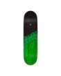 Tabla de skate Creature Fiend Twin Tip 8.20in verde con gráfico Robot de Johnny Mojo logo