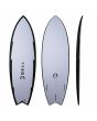 Tabla de Surf Bell Bat Hybrid 6'2'' 42L Lavanda Thruster Futures