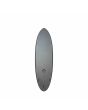Bottom Tabla de surf híbrida Bell Egg Hybrid 6'6 Gris 45,3 Litros