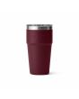 Vaso Apilable Térmico Yeti Rambler Stackable Cup 20oz Wild Vine Red Granate - 591ml posterior