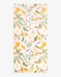 Toalla de playa Billabong Lie Down blanca floral 