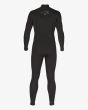 Traje de neopreno con cremallera en el pecho Billabong Absolute 4/3mm negro para hombre posterior
