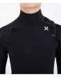 Niño con traje de surf con cremallera en el pecho Hurley Advant 5/3mm Negro Chest Zip