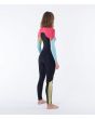 Mujer con Traje de surf Hurley Advant 4/3mm Fullsuit Spiced Coral posterior