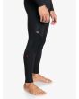 Hombre con Traje de surf con cremallera en el pecho Quiksilver Everyday Sessions 5/4/3mm negro rodilleras
