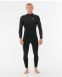 Hombre con Traje de Surf sin cremallera Rip Curl Flashbomb Pro 4/3mm Negro 