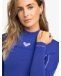Mujer con Traje de Surf con Cremallera en el Pecho Roxy 5/4/3mm Elite Azul Chest Zip