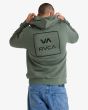 Hombre con Sudadera de capucha RVCA All The Ways Jade posterior