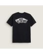 Camiseta Vans Kids Double Standard negra para niño/a 8-14 años gráfico off the wall posterior