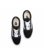 Zapatillas Vans Old Skool Negras con banda lateral sidestripe blanca Unisex superior