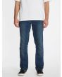Hombre con Pantalón Vaquero Volcom Vorta Denim Retro Azul 