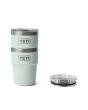 YETI vaso térmico Rambler Stackable Cup 16oz Ridgeline detalle apilable con tapa desmontada