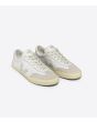 Zapatillas Veja Volley Leather White Natural Unisex frontal