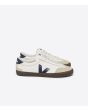 Zapatillas Veja Volley Leather White Nautico Bark Unisex 