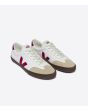 Zapatillas Veja Volley Leather White Pekin Bark Unisex frontal
