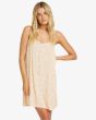 Mujer con Vestido Corto Billabong Sun Spell Mini Peach Parfait 